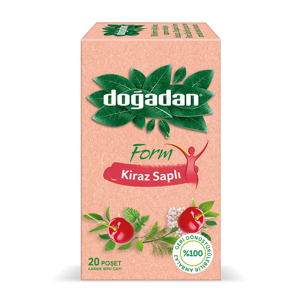 DOĞADAN KİRAZ SAPI ÇAYI