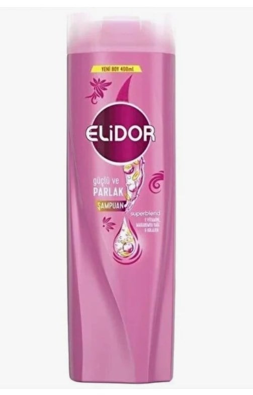 ELİDOR GÜÇLÜ PARLAK 2İN 1 ARADA ŞAMPUAN 400 ML