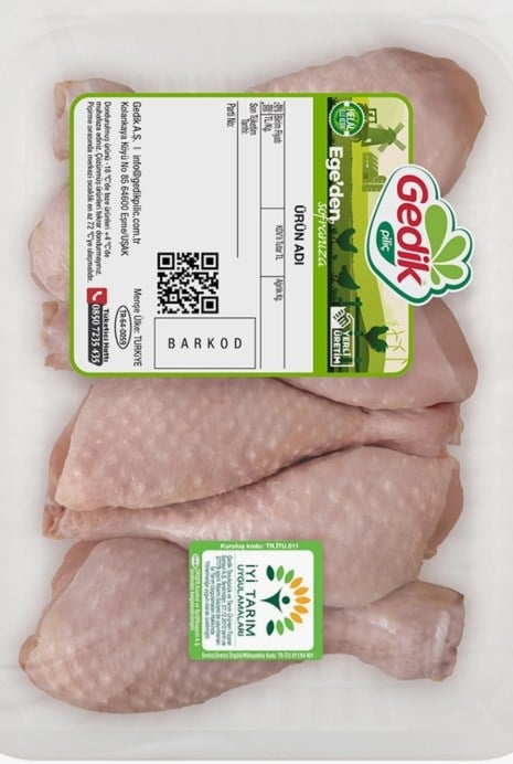 GEDİK PİLİÇ TABAKLI BAGET KG