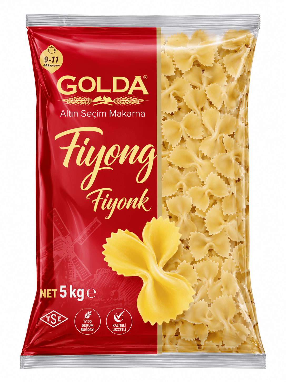 GOLDA FİYONK MAKARNA 5 KG