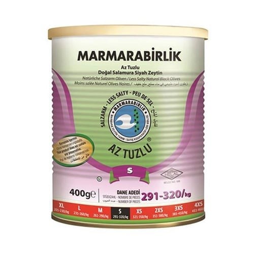 MARMARABİRLİK TENEKE HUSUSİ 291/320 S 400 GR ZEYTİN