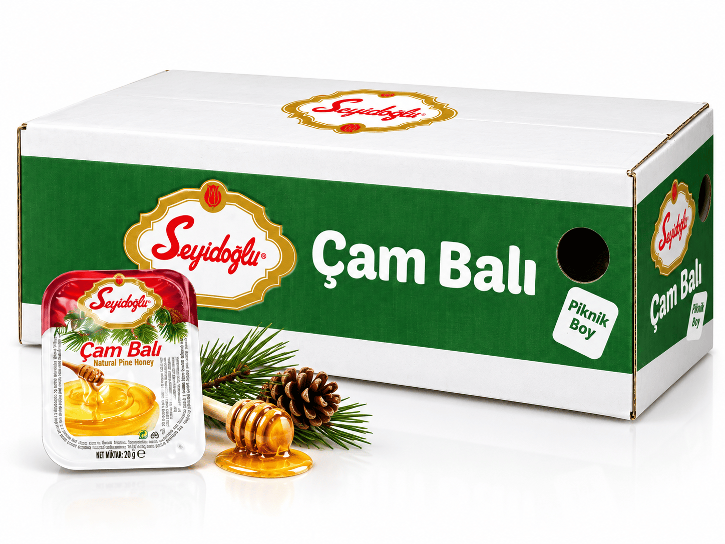 SEYİDOĞLU ÇAM BALI PİKNİK BOY 15 GR* 100 ADET