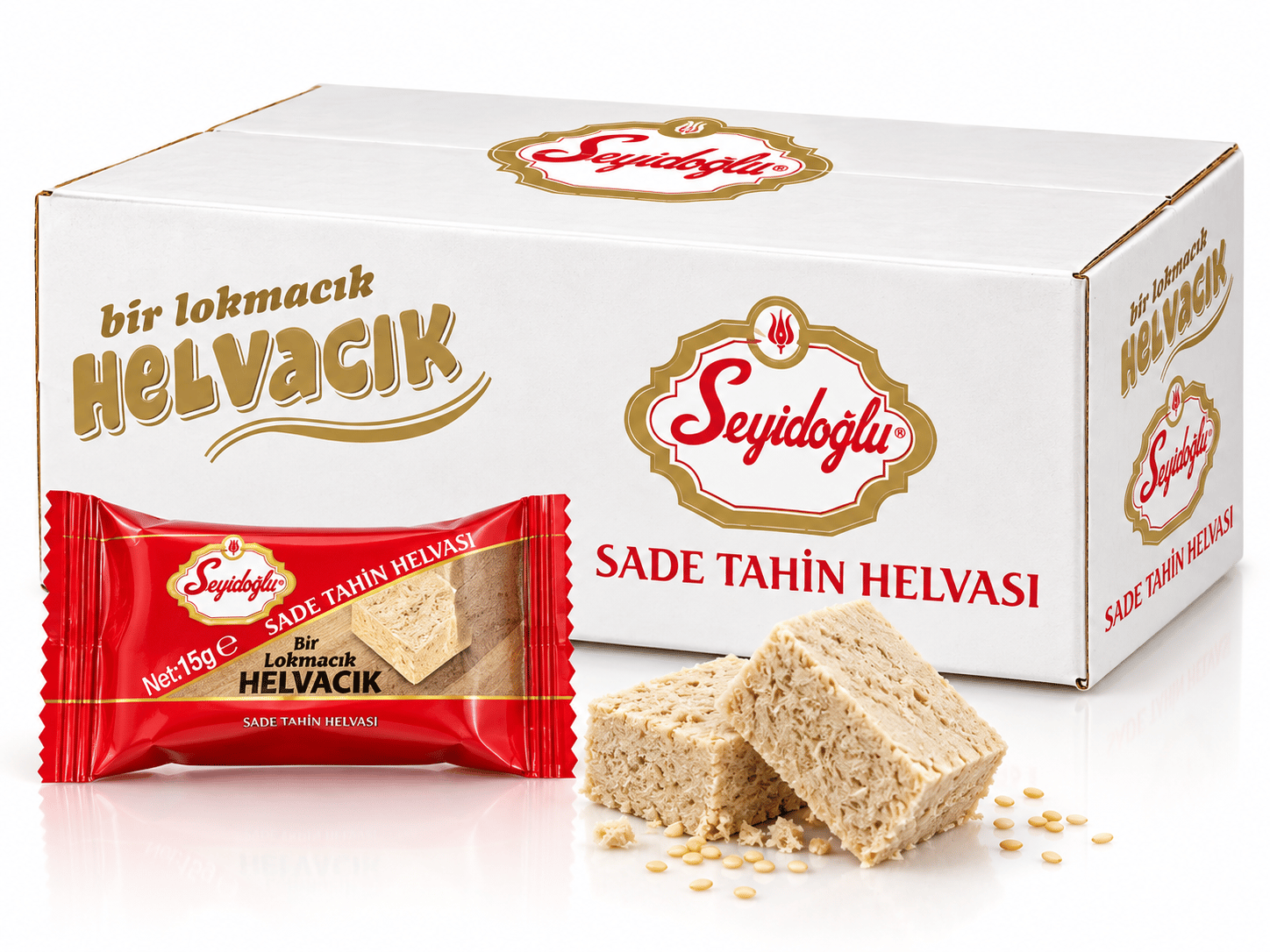 SEYİDOĞLU HELVACIK PİKNİK BOY 15 GR* 96 ADET
