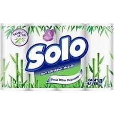 SOLO BAMBU 8Lİ KAĞIT HAVLU