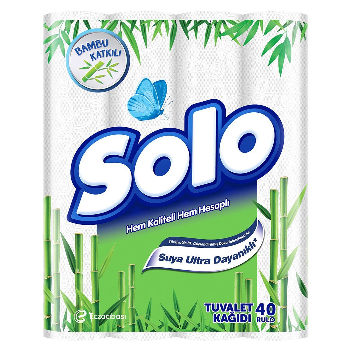 SOLO BAMBU TUVALET KAĞIDI 40LI