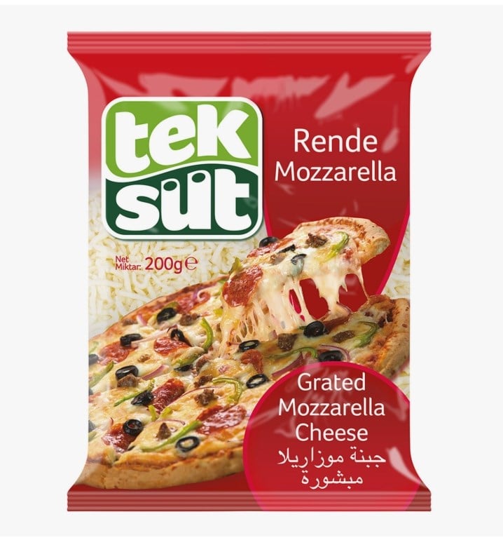 TEKSÜT RENDE MOZARELLA PEYNİRİ 200 GR