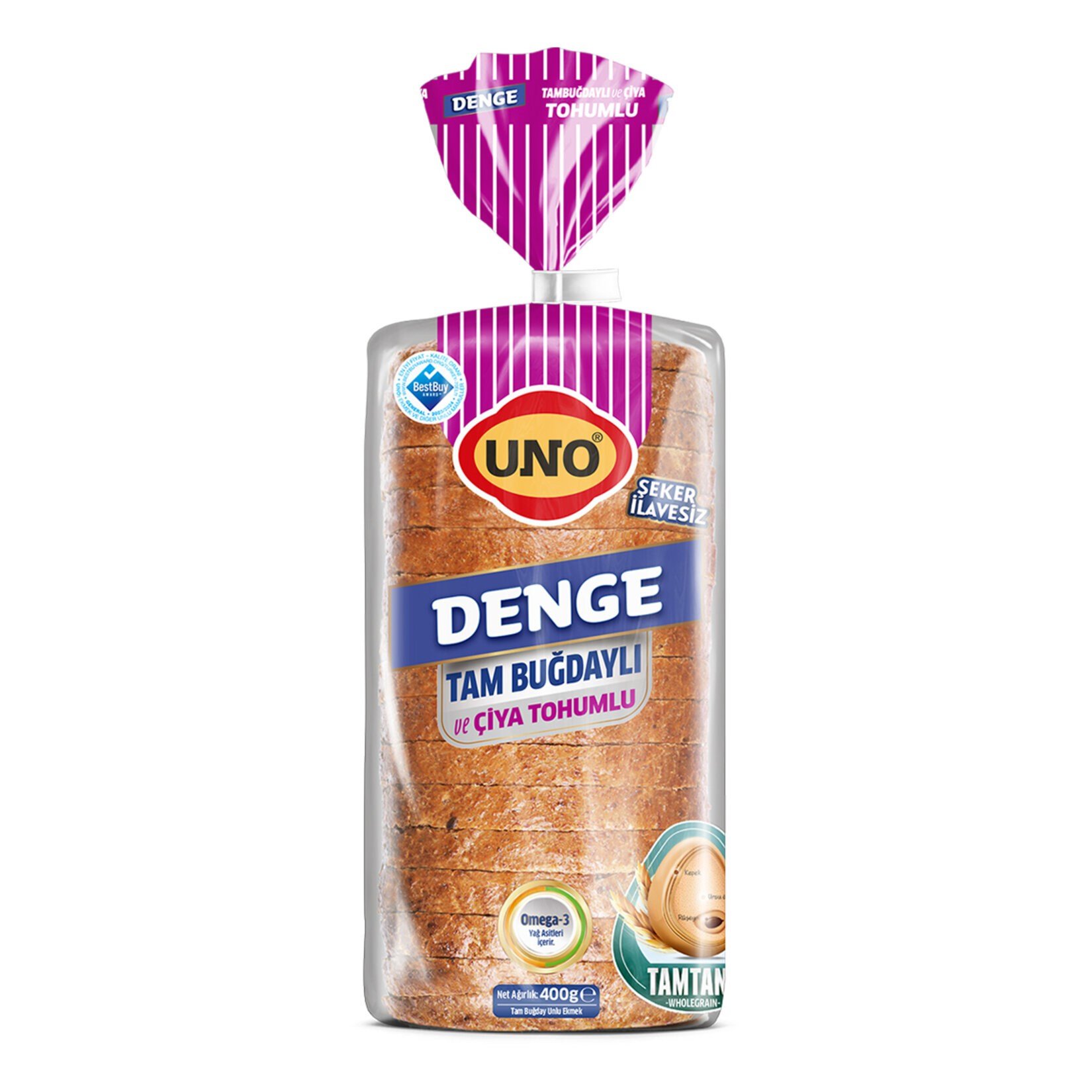 UNO DENGE TAM BUĞDAYLI ÇİYA TOHUMLU 400 GR