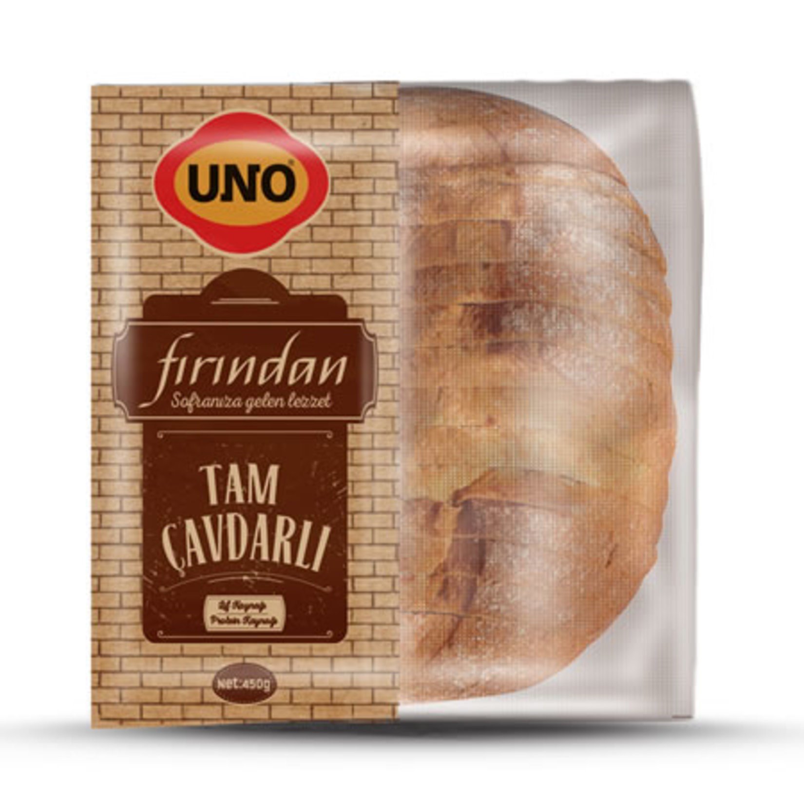 UNO FIRINDAN TAM ÇAVDARLI EKMEĞİ 450 GR