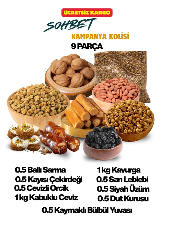 9 Parça Sohbet Kampanya Kolisi