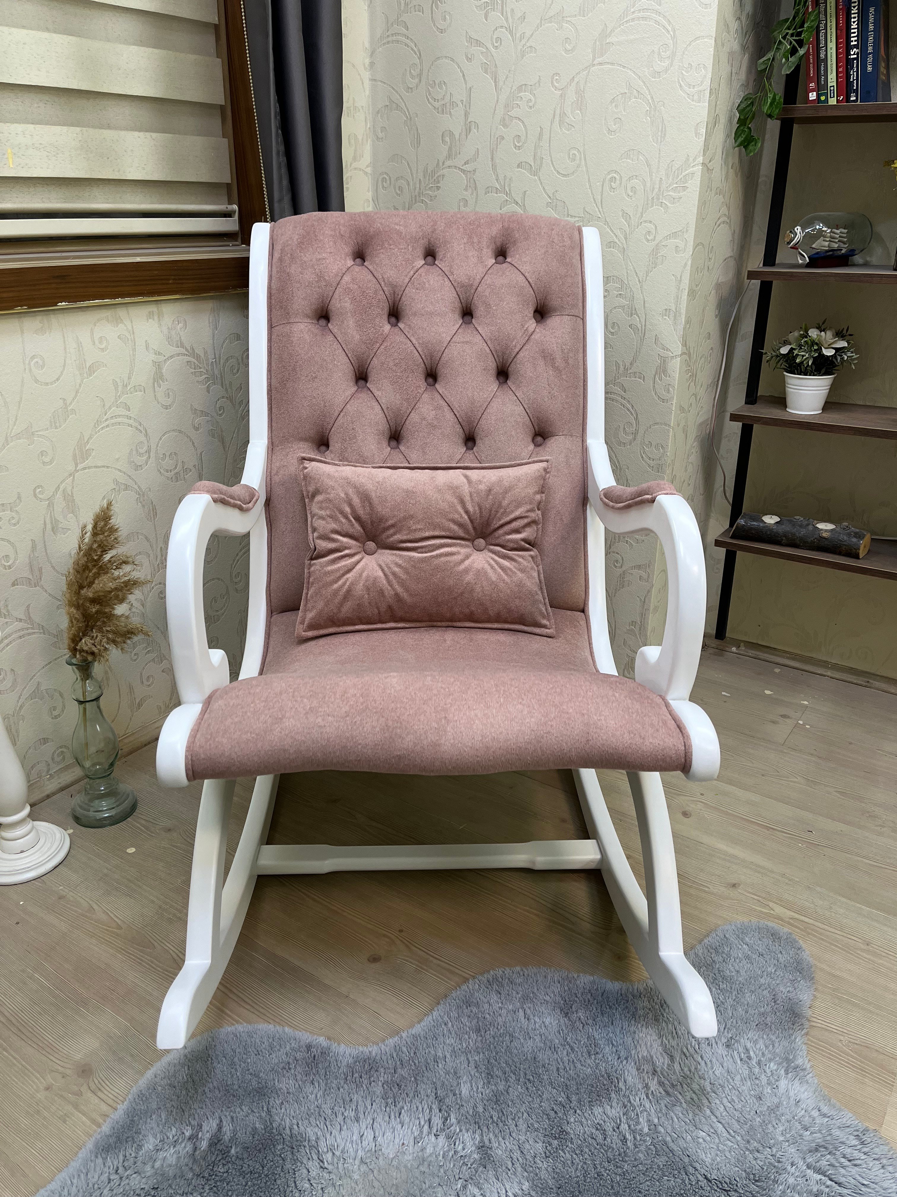 RUSTİK SALLANAN SANDALYE