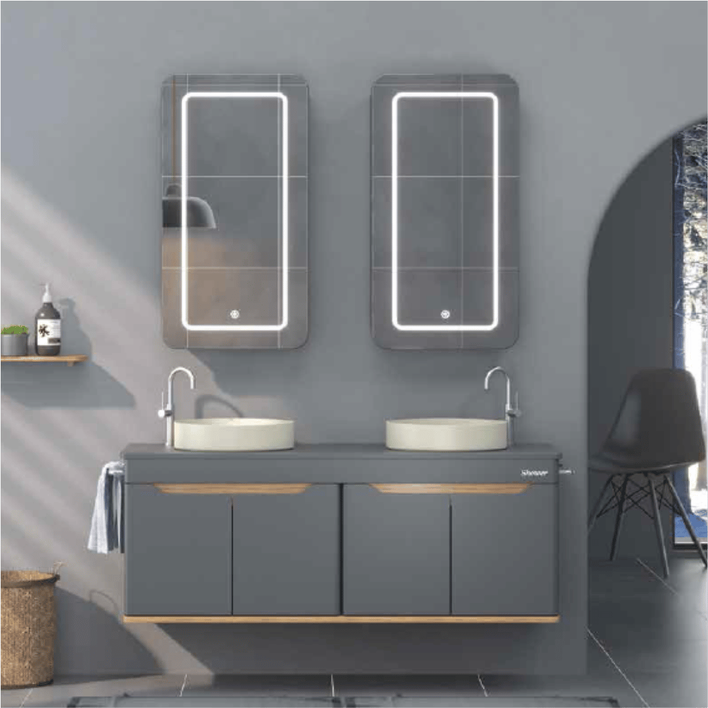 SHOWER EDRA Banyo Dolabı 130 Cm 