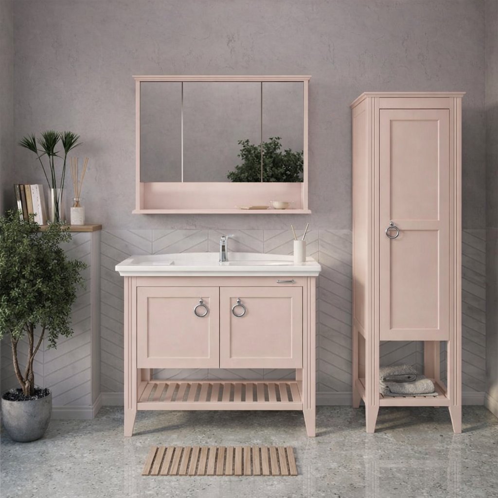 SHOWER FLORYA Banyo Dolabı 100 Cm