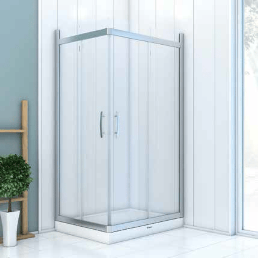 SHOWER ICON 2 Sabit 2 Çalışır Dikdörtgen Tekne Üzeri Kabin