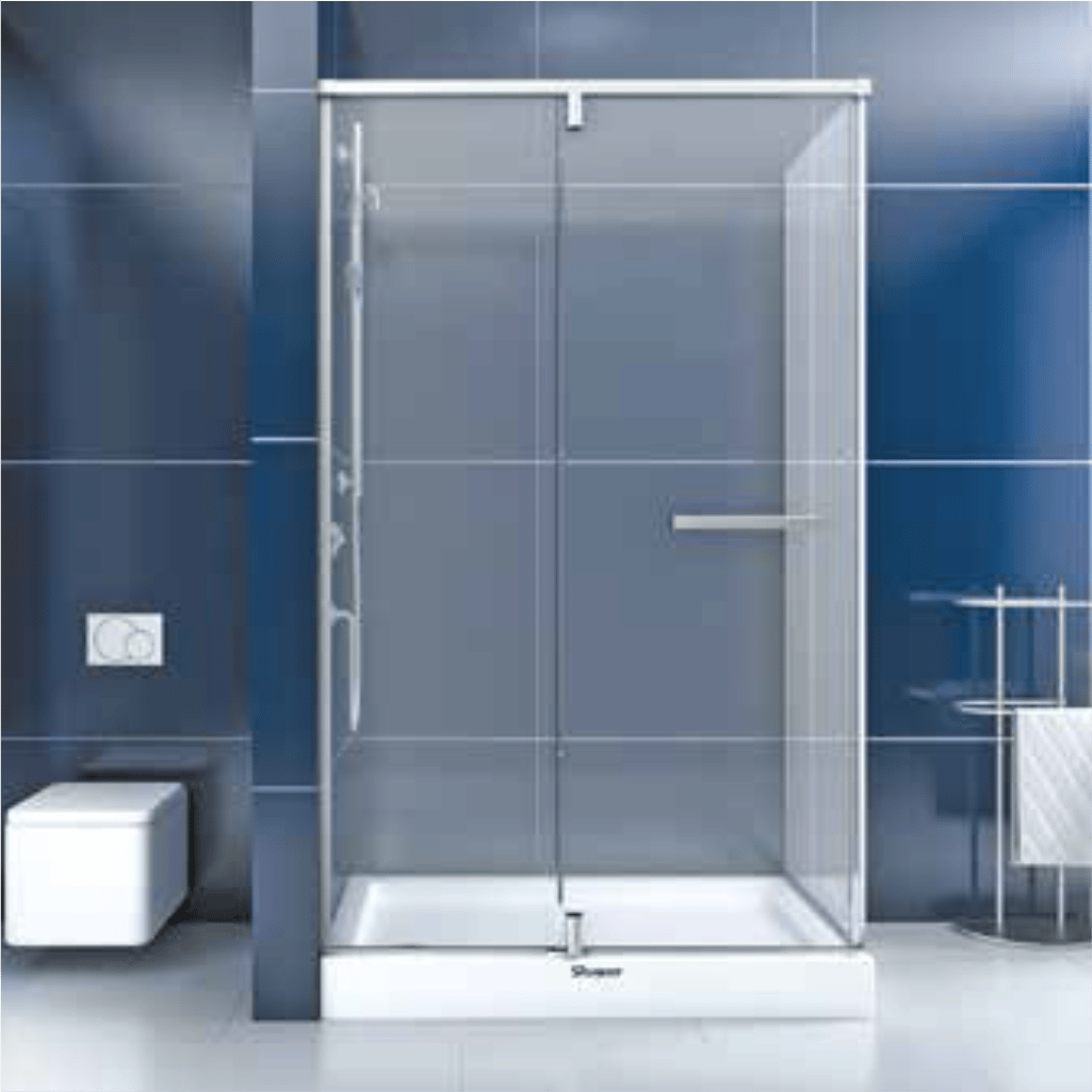 SHOWER MARS 1 Sabit 1 Açılır Yan Panelli Tekne Üzeri Kabin