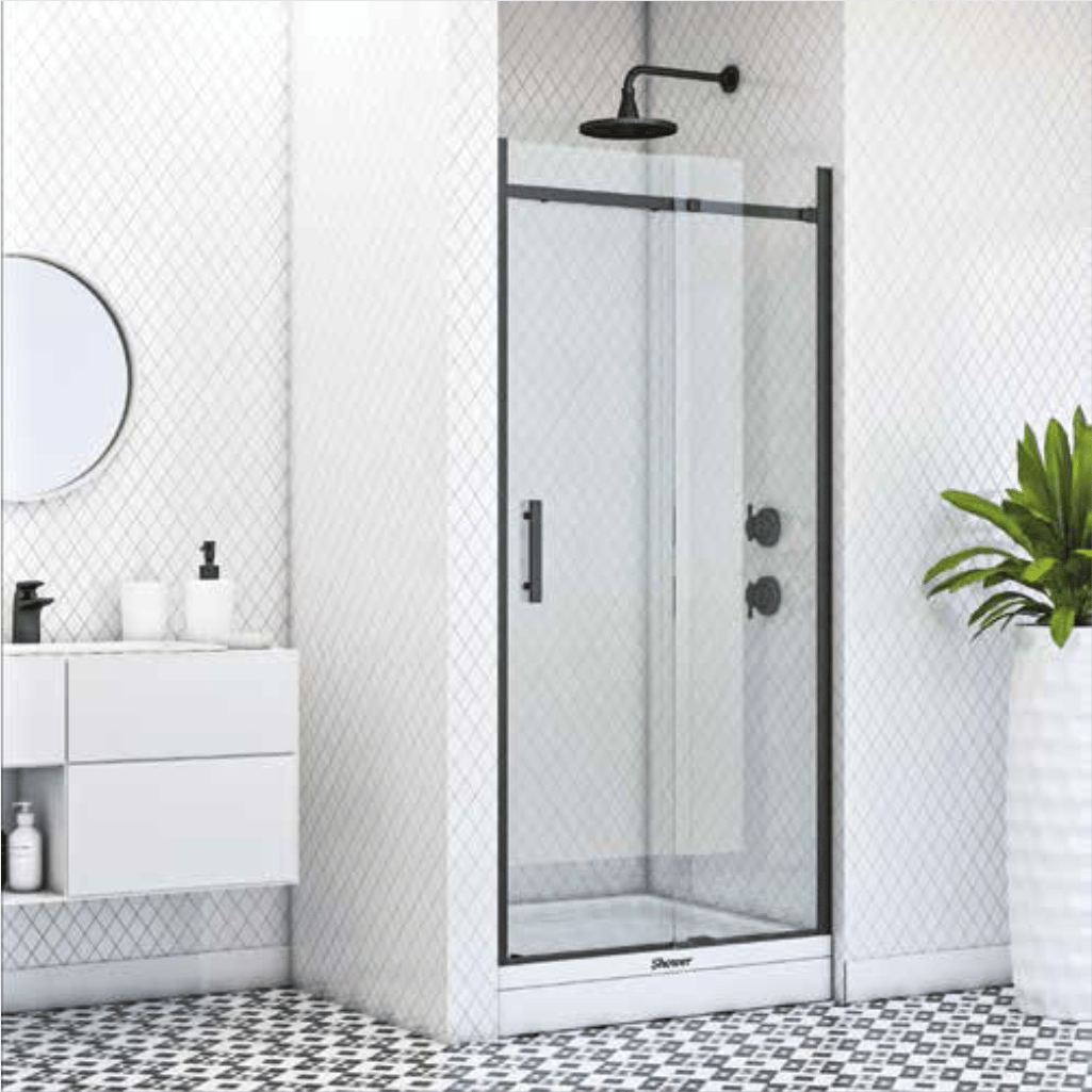 SHOWER MERKÜR İki Duvar Arası 1 Sabit 1 Çalışır Kabin