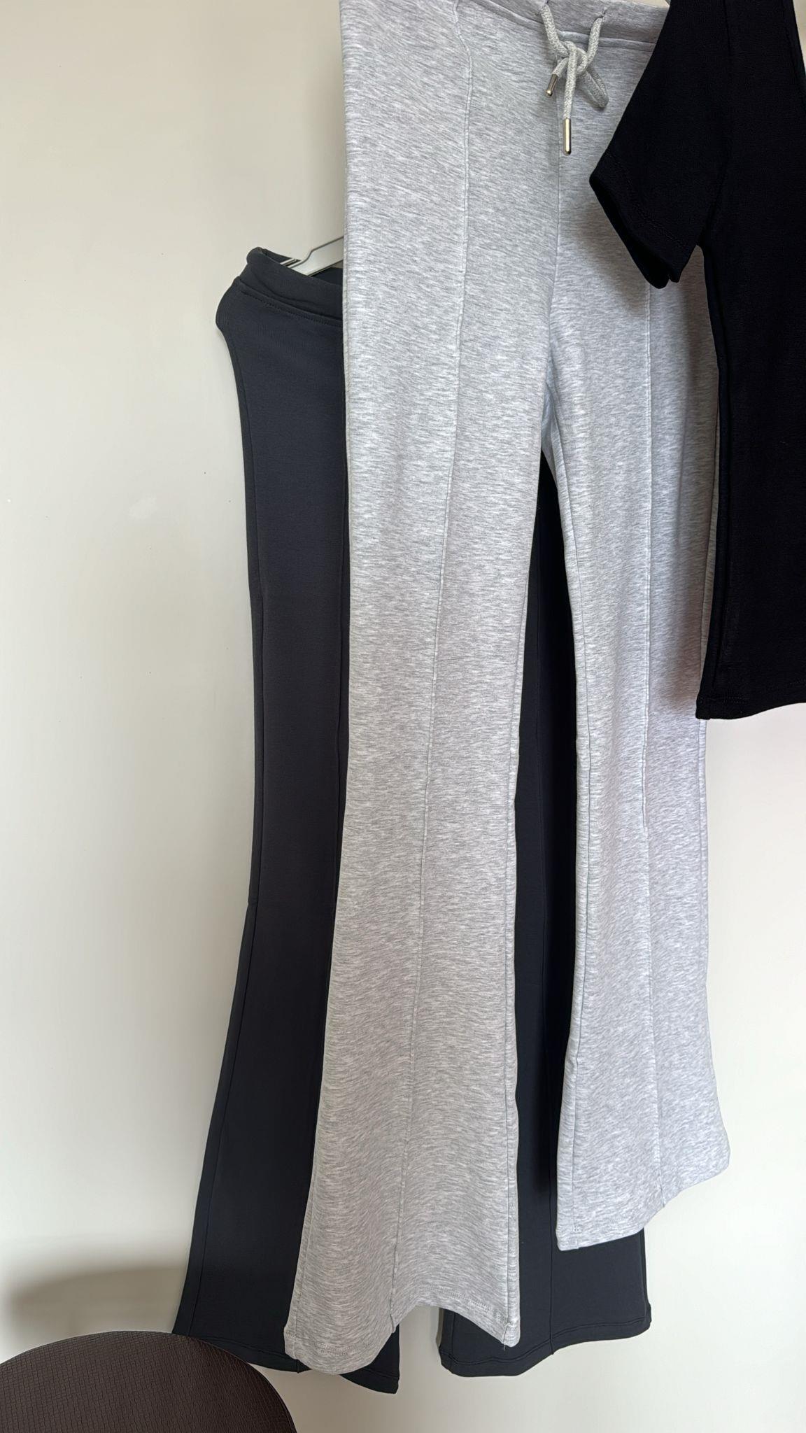 Zara model İspanyol paça tayt GRİ