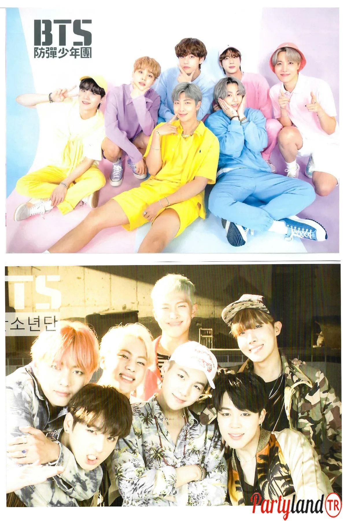 4 Adet Bts ( 25 * 35 ) Poster