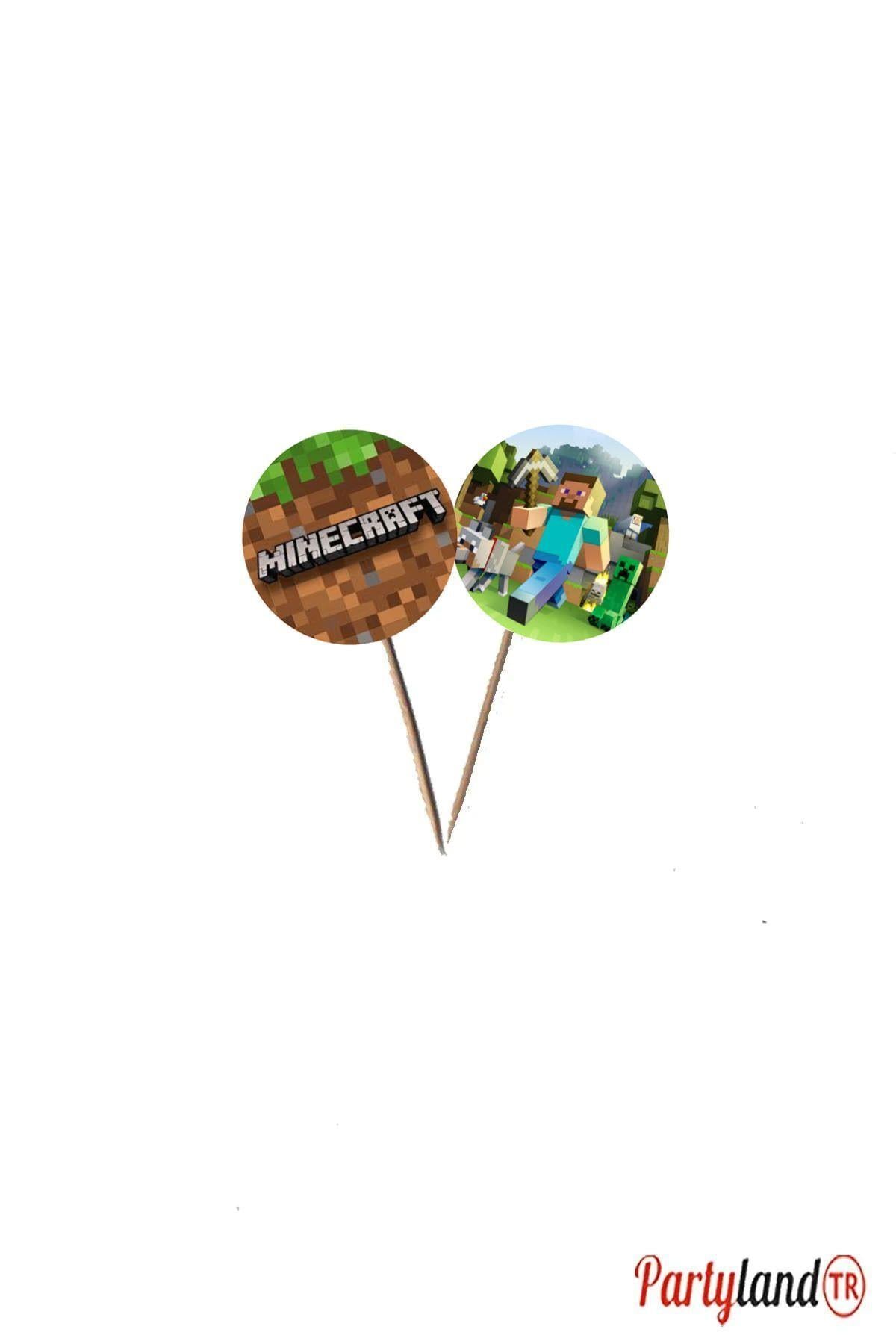 Minecraft Kürdan Süs 20 Adet