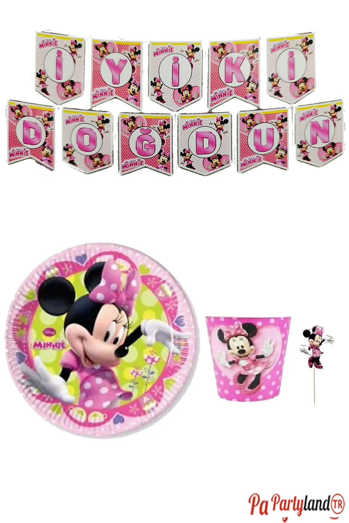 Minnie Mouse 16 Kişilik Ekonomik Parti Seti