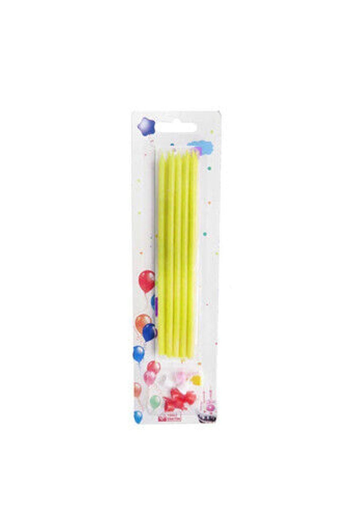 Pasta Mumu 15 Cm. Sarı 10'lu Paket