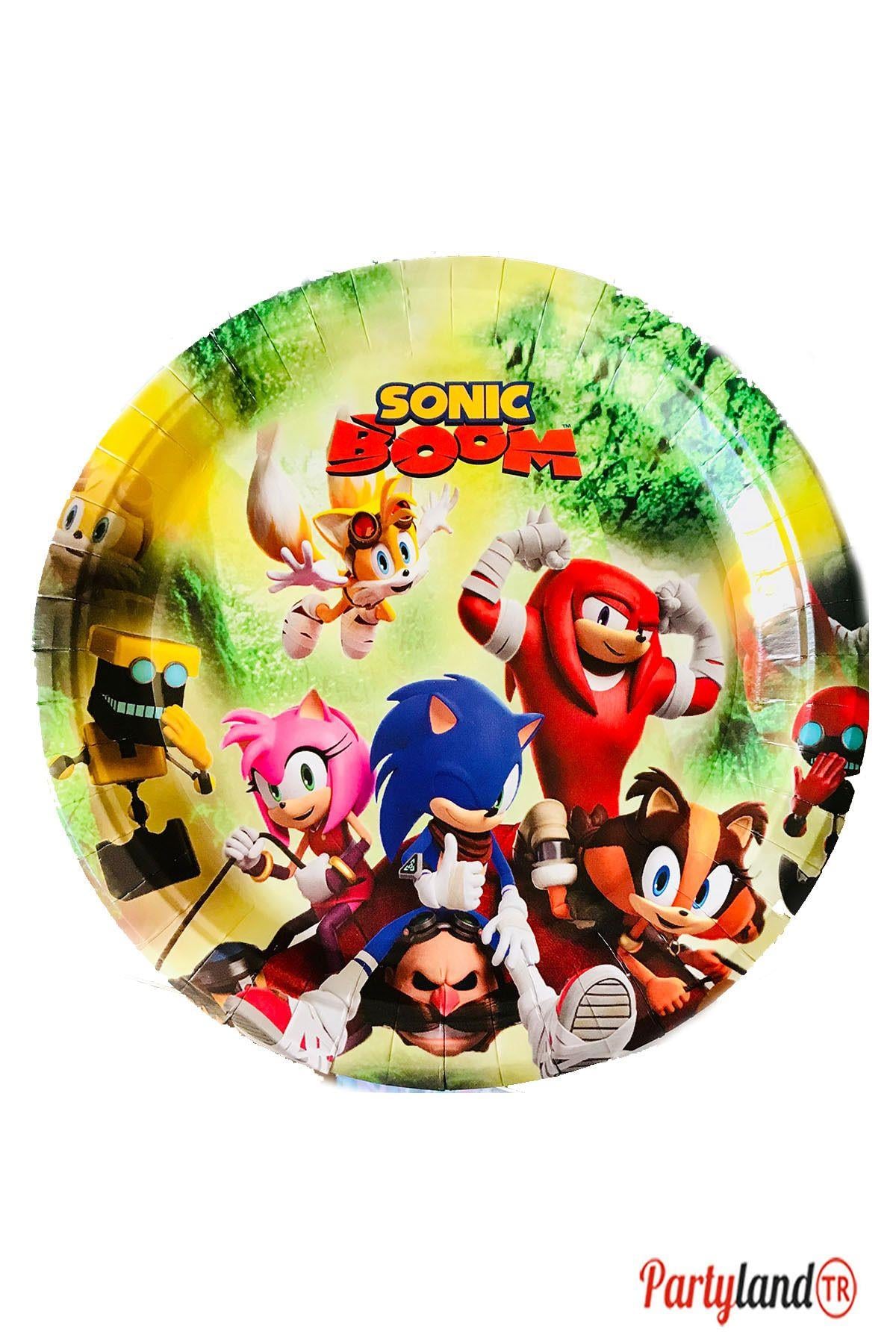Sonic Boom 16 Adet Tabak 16 Adet Bardak