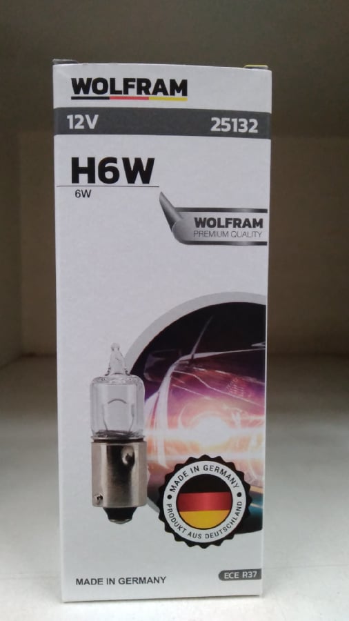 AMPUL 12V H6 6W BAX9s CIVALI MERCEKLI