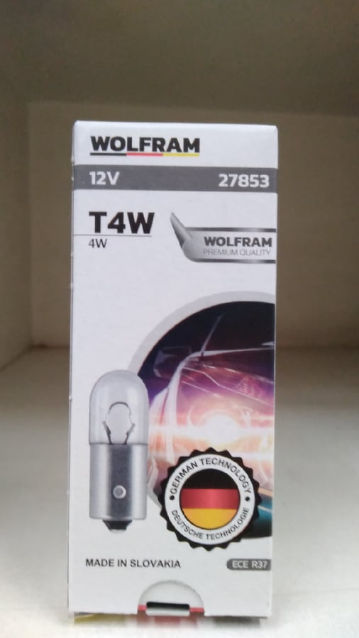 AMPUL 12V T4W 4W BA9s 53 AMPUL
