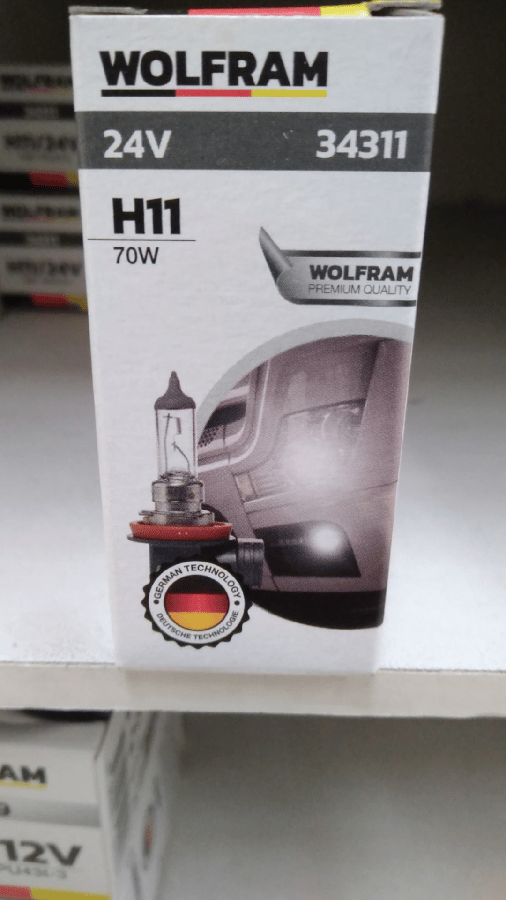 AMPUL 24V H11 70W PGJ192 STANDART ISIK