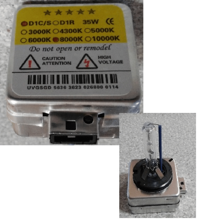 AMPUL >(2AD) XENON D1S 6000K