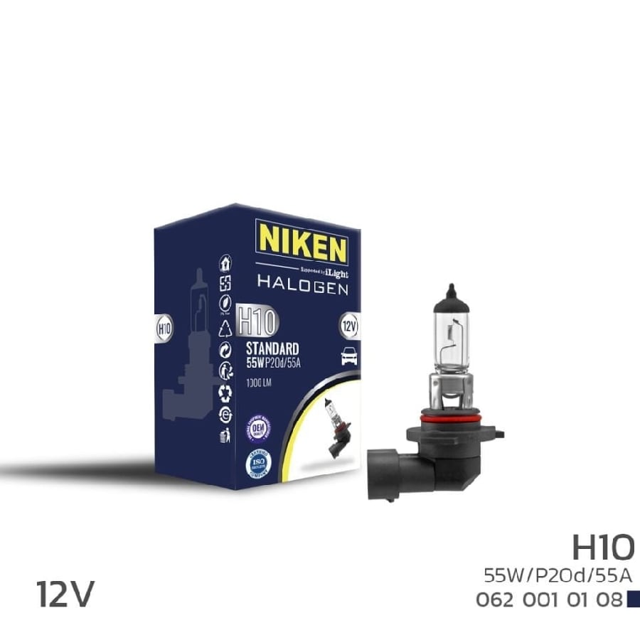 AMPUL H10 55W HALOJEN AMPUL P20d/55A (12V)
