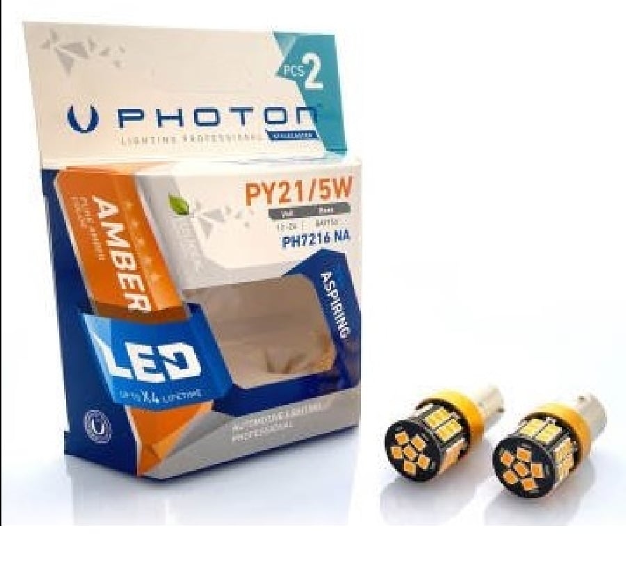AMPUL P21/5W AMBER 1016 SET