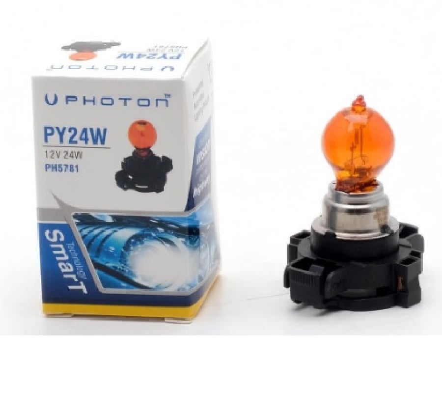 Ampul PY24W 12V Amber Adet
