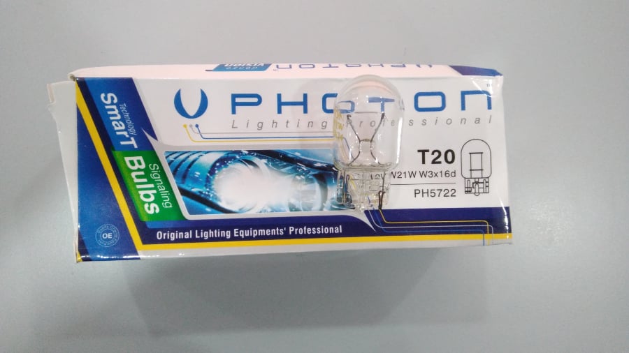 AMPUL T20 W21W 12V DIPSIZ ADET