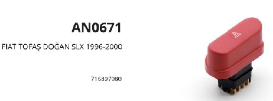 ANAHTAR DORTLU FLASOR 7 FISLI > DOGAN SLX 9600