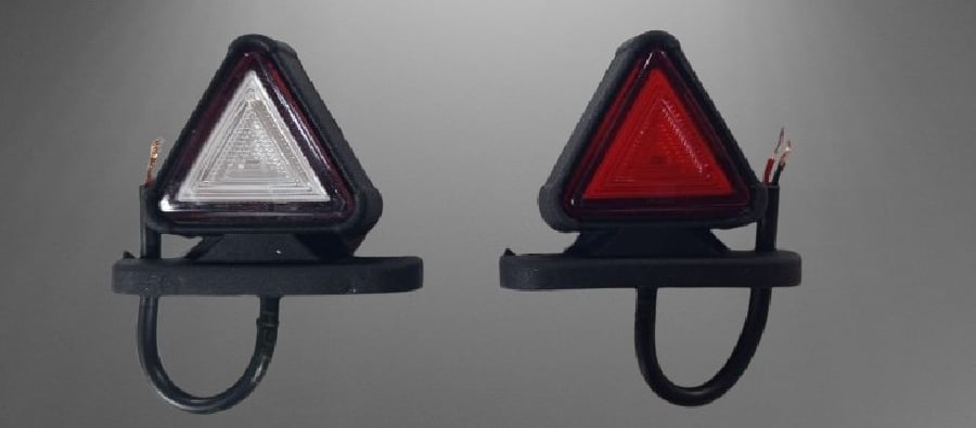 BOYNUZ LAMBA MINI 2 LEDLI NEON 12V24V KIRMIZIBEYAZ