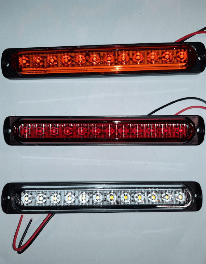 CAKAR LAMBA 12 LED MERCEKLI KIRMIZI