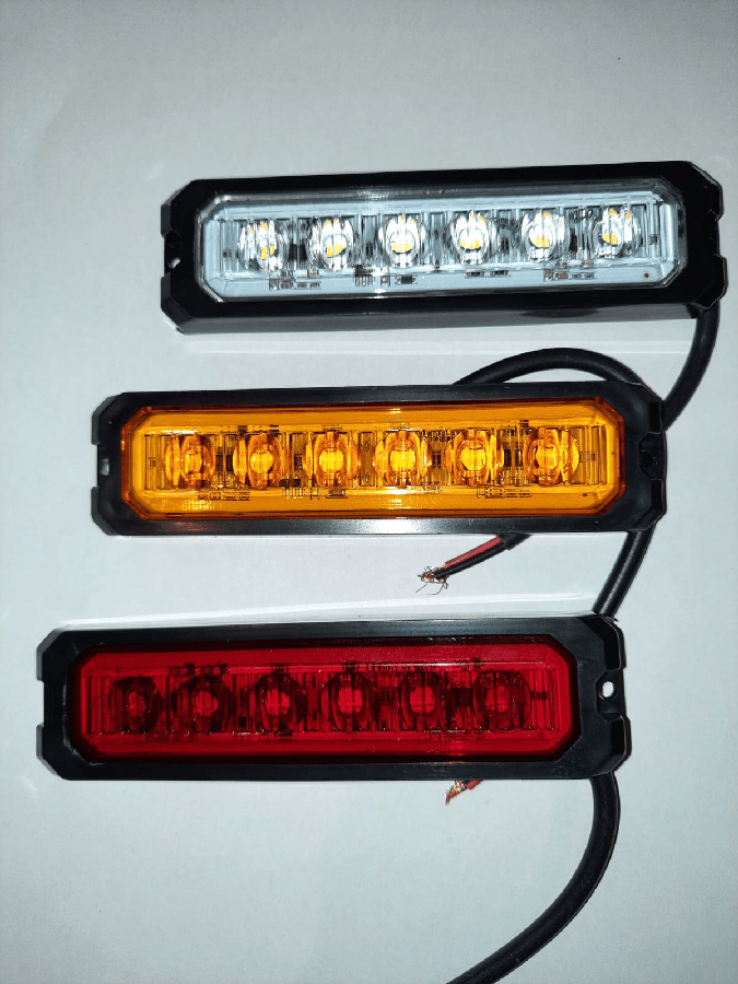 CAKAR LAMBA 6 LED MERCEKLI BUYUK TIP SARI