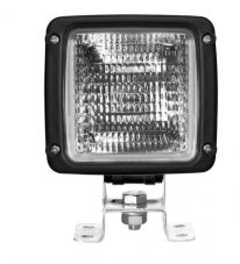 CALISMA LAMBASI KARE 80X80mm > JCB IS MAKINASI SOKETLI BRAKETLI