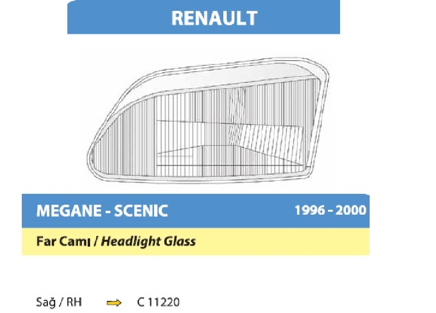 FAR CAMI SAG > RENAULT MEGANE SCENIC 96>99