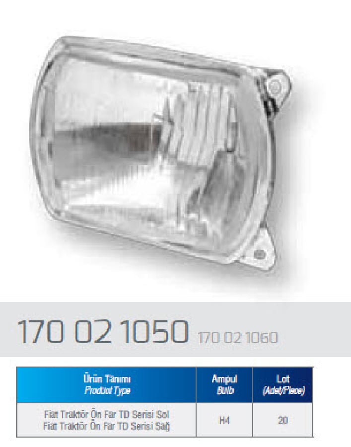 FAR SOL > NEW HOLLAND TT/TD SERISI