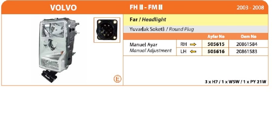 FAR SOL > VOLVO FH16 >2003