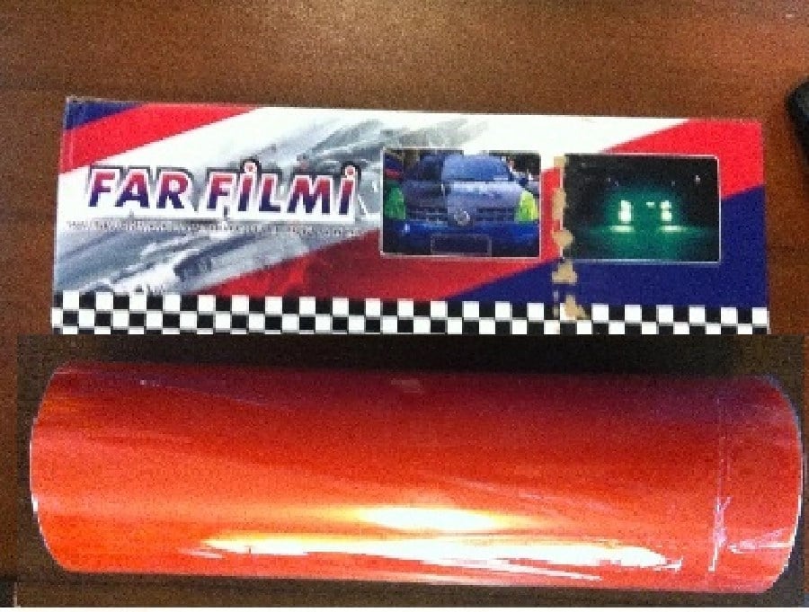 Farstop Filmi Turuncu 30cmX10mt