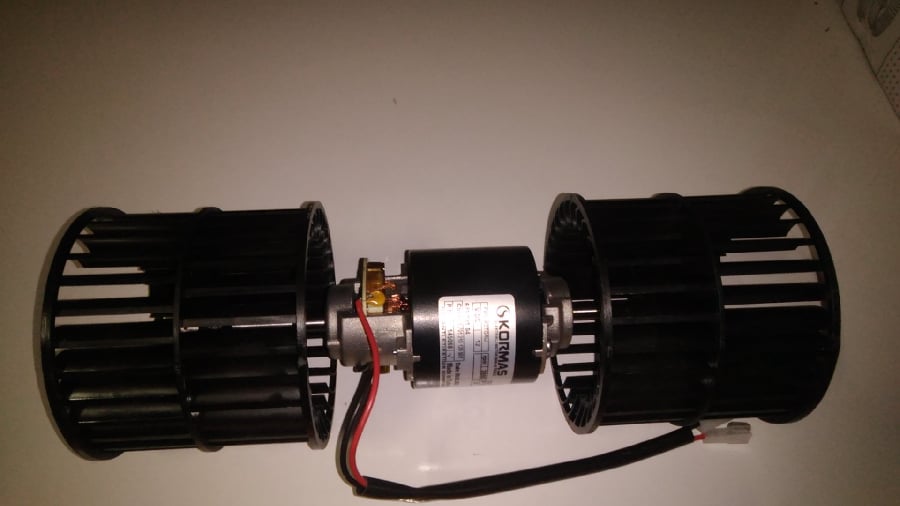 Ford Kargo Tipi Kalorifer Motoru  Fanli Montaj KABLOLU59 Mm Govde Capi 5701210120001 12V