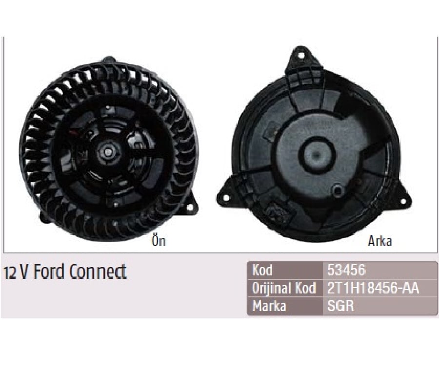 KALORIFER MOT > FORD CONNECT