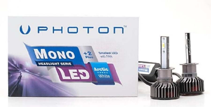 LED FAR AMPULU (TK) MONO H1 12V+24V LED HEADLIGHT SET