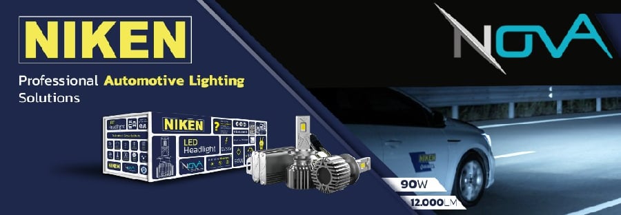 LED XENON NOVA SERISI  9006 (HB4) (90W) 12000 LM 1224V