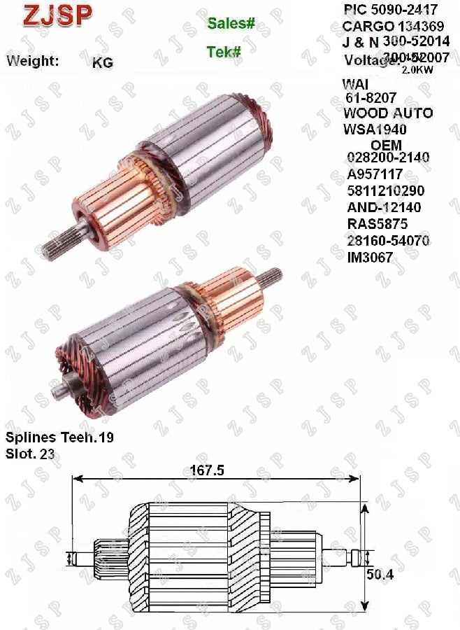 MARS KOLL NIPPON DENSO TIPI 12V  KIA BESTA CERES PREGGIOMAZDA E2200FIAT ALLISISUZUKUBOTATOYO
