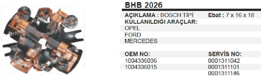 Mars Komur Yuv BSX49 > OPEL/FORD/MERCEDES