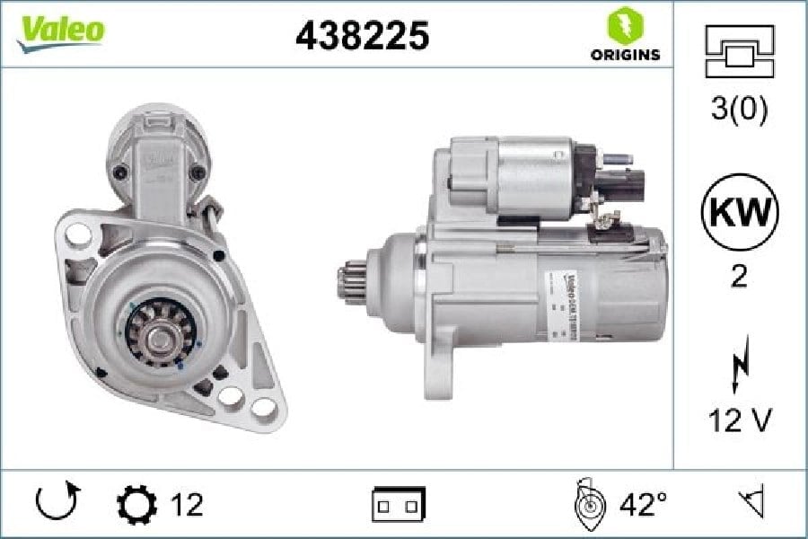 Mars Motoru 12V 12DIS 20KW 16TDI Caddy Iv 16> Passat 09>11 Transporter T7 16> A1 10>ALTEA 09> Iv