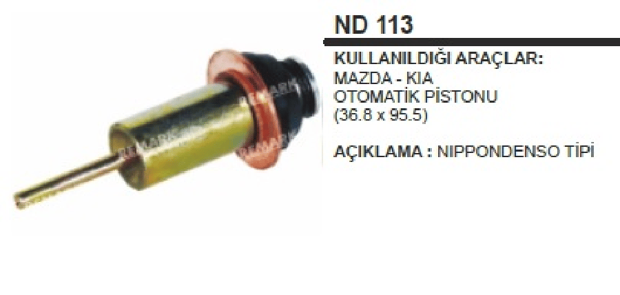 MARS OTOM PISTONU MAZDAKIA ISUZU 368X955